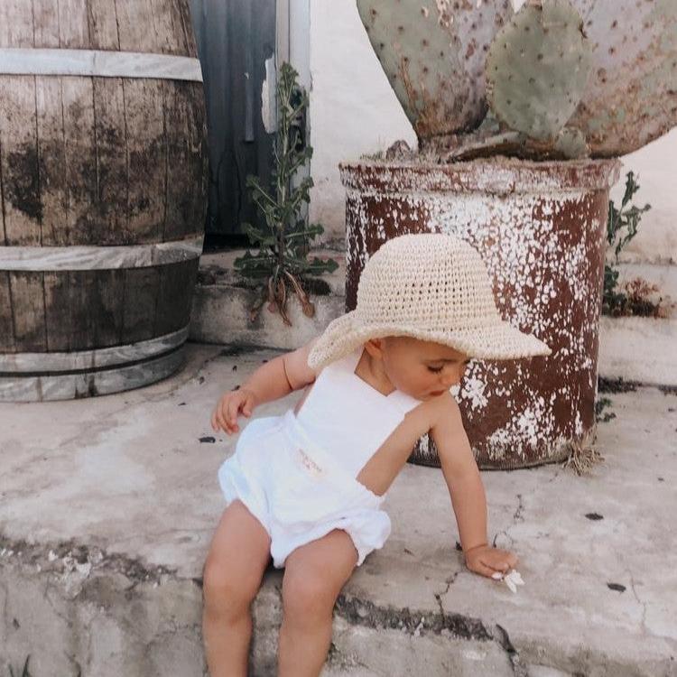 Pure Linen Summer Dungaree