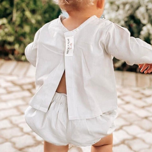 Pure Linen Jaxson Long Sleeve Set