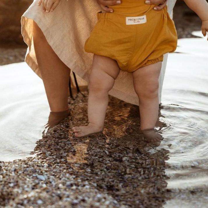Pure Linen Summer Dungaree