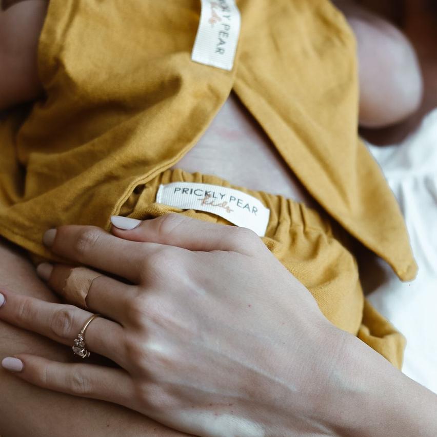 Pure Linen Jaxson No Sleeve Set
