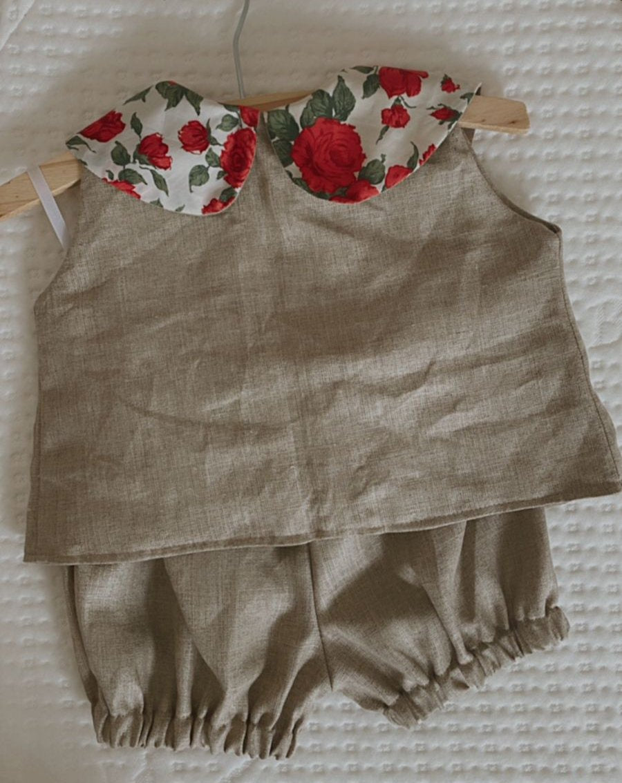 Pure Linen Bella Top and Bottom