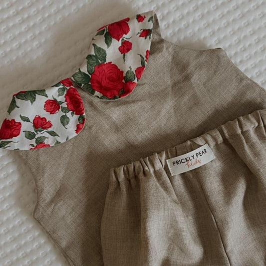 Pure Linen Bella Top and Bottom